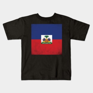 Celebrating Haitian Independence with the Vibrant Flag Kids T-Shirt